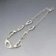 Silver Modernist Abstract Necklace