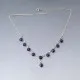 Blue Lapis Lazuli and Silver Necklace
