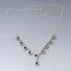 Blue Lapis Lazuli and Silver Necklace