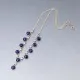 Blue Lapis Lazuli and Silver Necklace