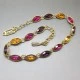 Yves Saint Laurent Multi Colour Cabochon Necklace