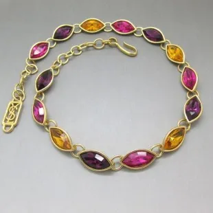 Yves Saint Laurent  Multi Colour Necklace