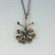 Rare Hannu Ikonen Bronze Reindeer Moss Pendant