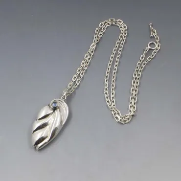 Georg Jensen Moonstone Silver Pendant #360B