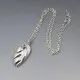 Georg Jensen/Ole Kortzau Moonstone Silver Pendant #360B