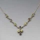 Peridot, Iolite, and Sterling Silver Necklace