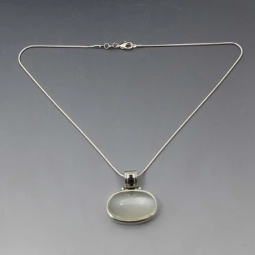 Sapphire and Moonstone Necklace