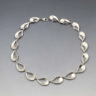 Jens J Aagard Silver Necklace