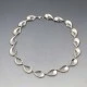Jens J Aagard Modernist Silver Necklace