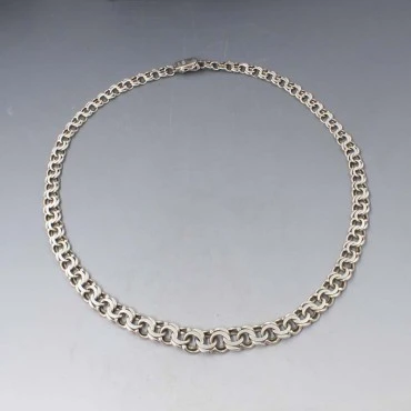 H. Rasmussen, Denmark Silver Chain Necklace