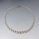 H. Rasmussen, Denmark 830 Silver Chain Necklace