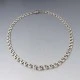 H. Rasmussen, Denmark 830 Silver Chain Necklace