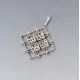  Kollmar and Jourdan Silver Modernist Pendant