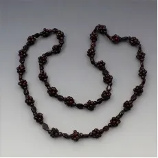  Garnet Beads Necklace