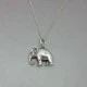 Sterling Silver Elephant Pendant