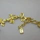 Yves Saint Laurent Gold Bow Design Necklace