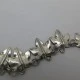 Signed  Bernard Instone Sterling Silver Leaf Necklace