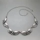 Niels Erik From Sterling Silver Leaf Necklace