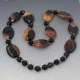 Polished Agate Beads Necklace