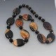 Polished Agate Beads Necklace