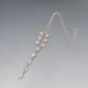 Multi Moonstone Silver Necklace