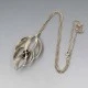 Silver and Smokey Quartz Pendant