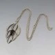 Silver and Smokey Quartz Pendant