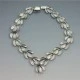 E. Dragsted, Denmark, Sterling Silver Leaves Necklace