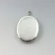Stunning Large Floral Sterling Silver Locket