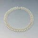 Herman Siersbol Rare 830 Silver Choker Necklace
