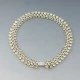 Herman Siersbol Rare 830 Silver Choker Necklace