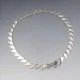 Rare Bent Knudsen Silver Modernist Necklace #83