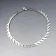 Rare Bent Knudsen Silver Modernist Necklace #83