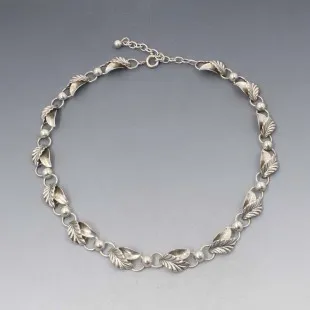 Theodor Klotz, TEKA ,835 Silver Necklace