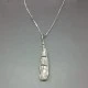 J.G.Toftegaard Jensen Modernist Brutalist Silver Necklace