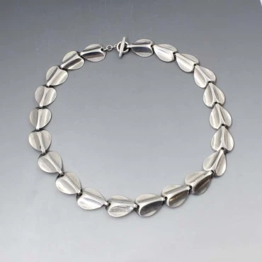 Herman Siersbol Silver Links Necklace