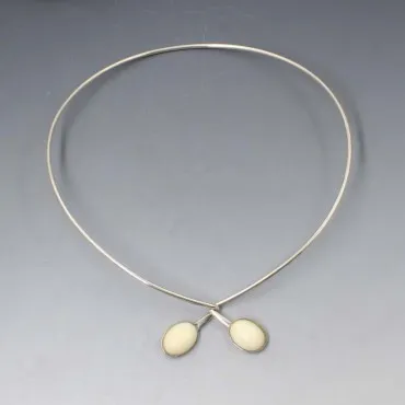Horsens Solvvarefabrik , Silver Torque Necklace