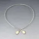 Horsens Solvvarefabrik , Denmark, Silver Torque Necklace