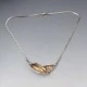 Jens J Aagard Modernist Silver Necklace