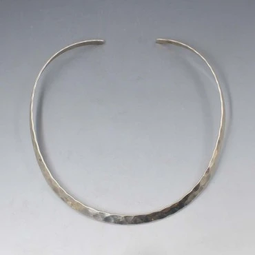 Sterling Silver Collar Necklace 20 grams