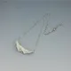 Astri Holthe Modernist Sterling Silver Necklace