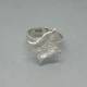 Bernard Instone 1960's Silver Modernist Ring