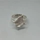 Bernard Instone 1960's Silver Modernist Ring