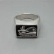 Hans Hansen Silver Modernist Ring