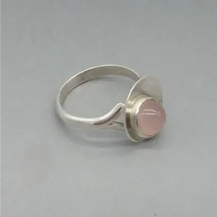 NE FROM Pink Chalcedony Ring