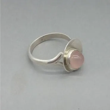 NE FROM Pink Chalcedony Ring