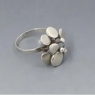 RELO Sterling Silver Modernist Ring