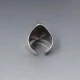 Bent Knudsen Sterling Silver Helmet Ring 