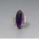 NE FROM Amethyst Silver Ring