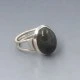 Labradorite Oval Sterling Silver Ring